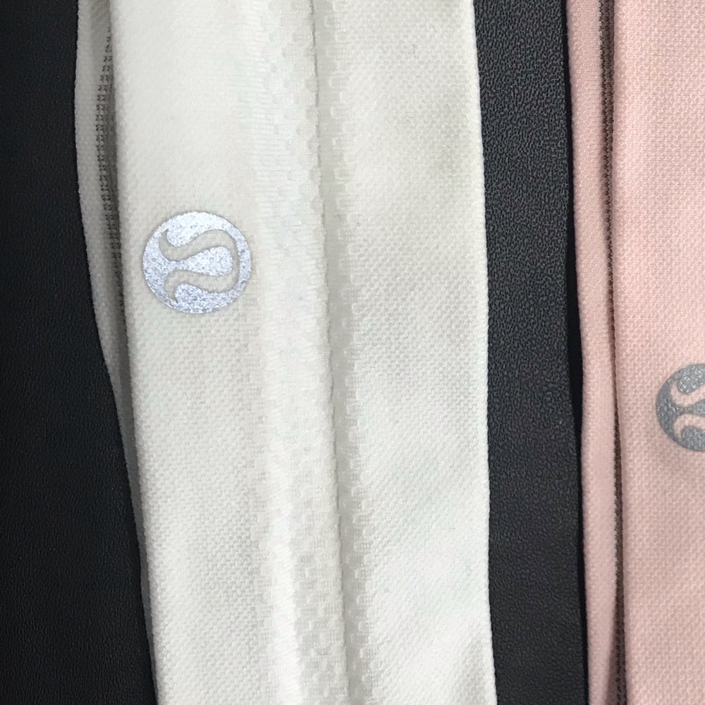 White lululemon headband